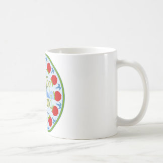 Apple Mandala - blått Kaffemugg