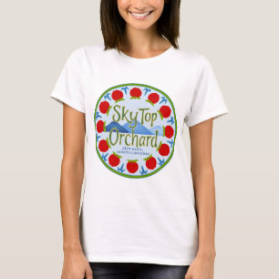 Apple Mandala - blått Tee
