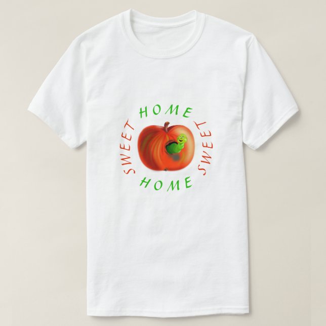Apple Mask Funny T-Shirt (Design framsida)