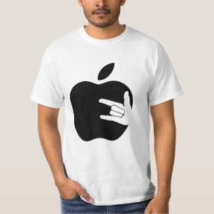 Apple metallskjorta tröja