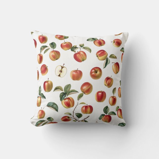 Apple Mönster Kudde (Framsida)