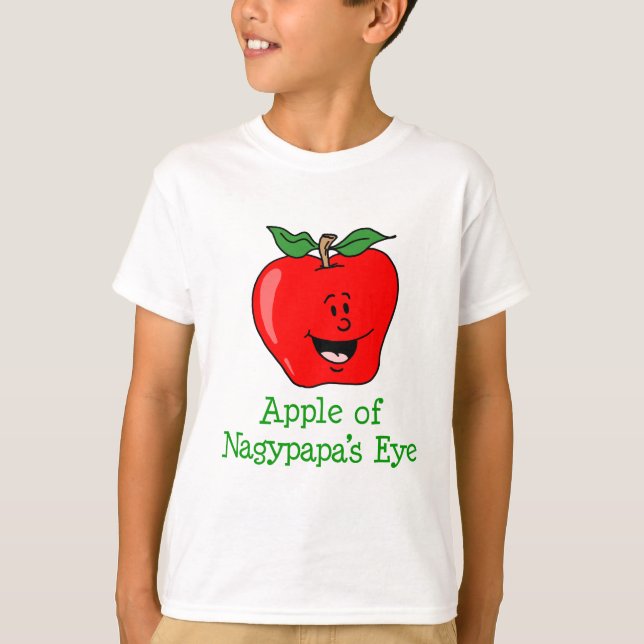 Apple Nagypapas Öga T-shirt (Framsida)