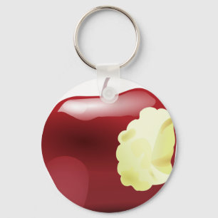 äpple nyckelring