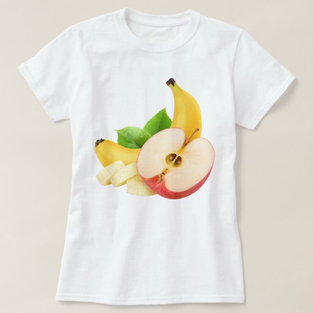Äpple och bananer tröja (Design framsida)