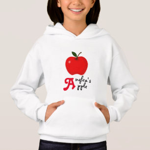 Äpple och ditt "A"-initiala namn T Shirt