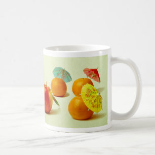 Äpple och mandariner - Exotic Fruit Panorama Kaffemugg