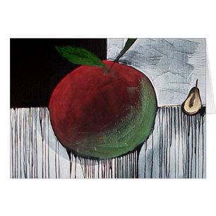 Apple och Pear av Gregory Gallo Hälsningskort