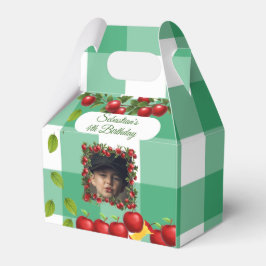 Apple of our Öga Photo Favor Boxes Presentaskar