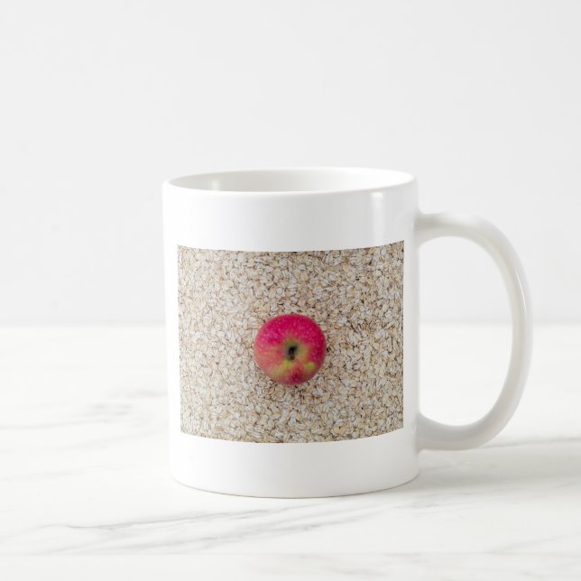 Äpple på havremjöl kaffemugg (Höger)