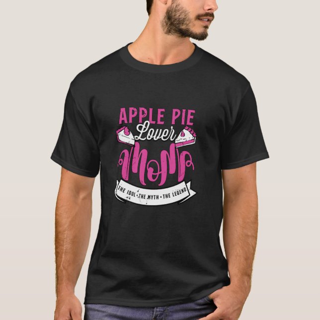 Äpple Paj Älskare Mamma Idol Kärlek Pastries Apple T Shirt (Framsida)