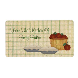 Apple Paj Anpassningsbar-etikett Fraktsedel