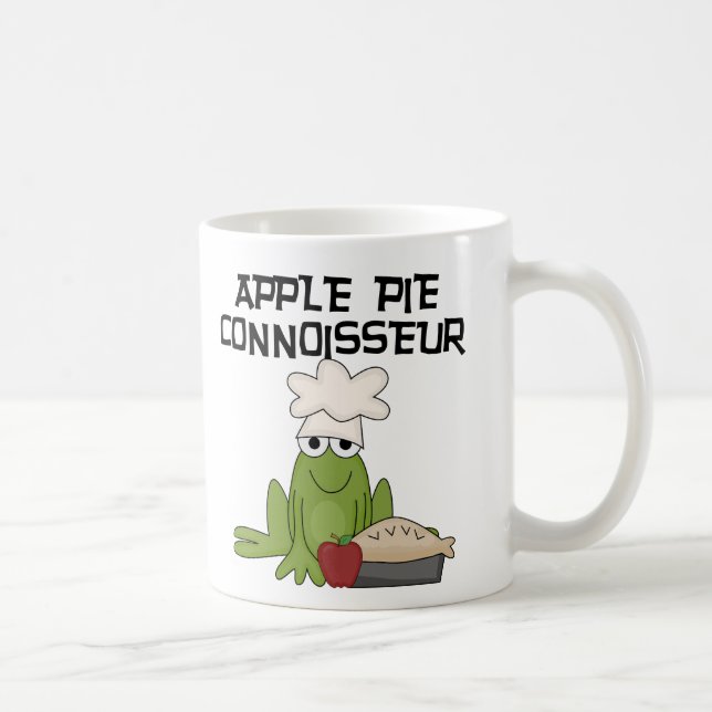 Apple Paj Connoisseur Tshirts och Gifts Kaffemugg (Höger)