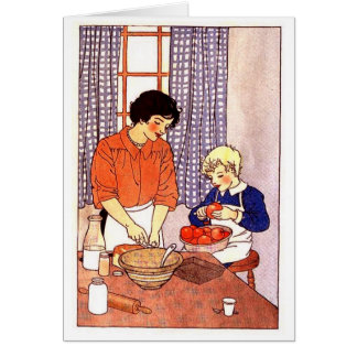 Apple paj hälsningskort