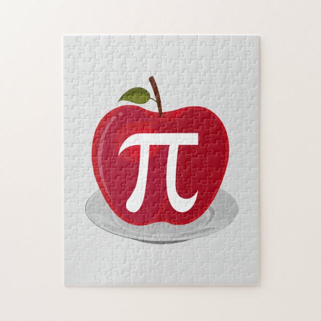 Äpple Paj, julklapp Pussel (Vertikal)