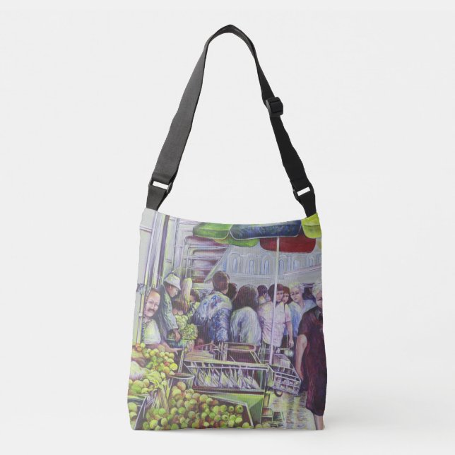 Apple Paj, kräver äpplen Axelväska (Framsida)