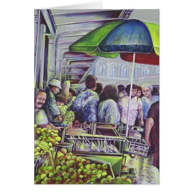 Apple Paj kräver äpplen, Misloc Hälsningskort (Framsidan)