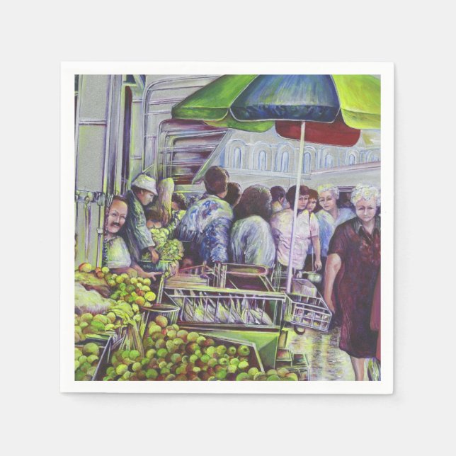 Apple Paj kräver äpplen, Misloc Pappersservett (Framsidan)