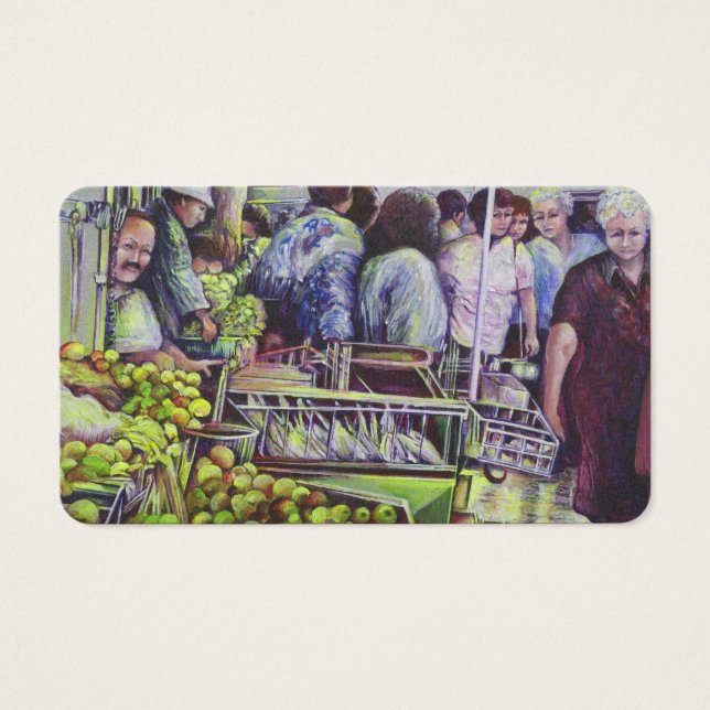 Apple Paj kräver äpplen, Misloc Visitkort (Framsidan)