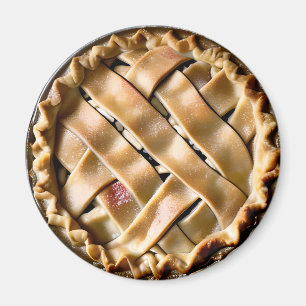 Äpple Paj med Finare-crust Magnet