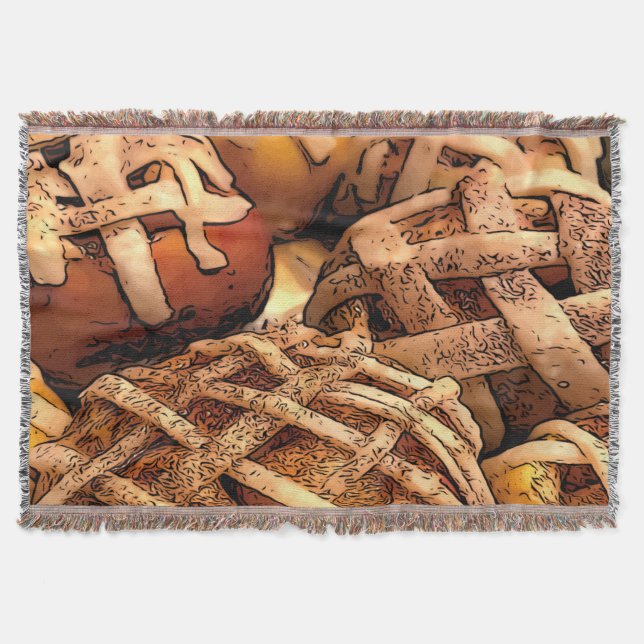 Apple Paj Tarts Filt (Framsidan)