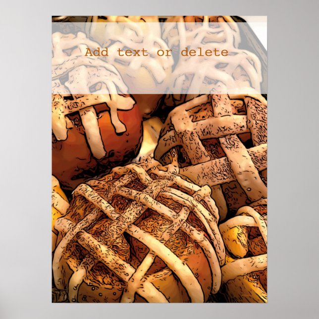 Apple Paj Tarts Poster (Framsidan)