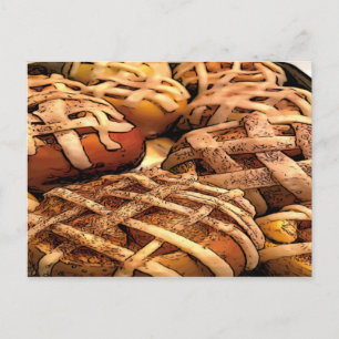 Apple Paj Tarts Vykort
