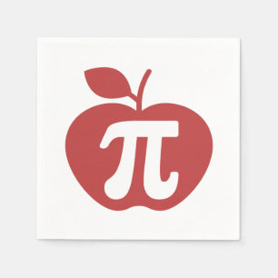 Apple Pi 3.14 Math Pi Day Pappersservett