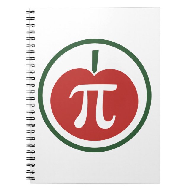 Apple Pi Anteckningsbok Med Spiral (Framsidan)
