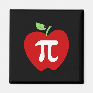 Apple Pi Apple Paj Food Älskare Math Teacher Stude Magnet