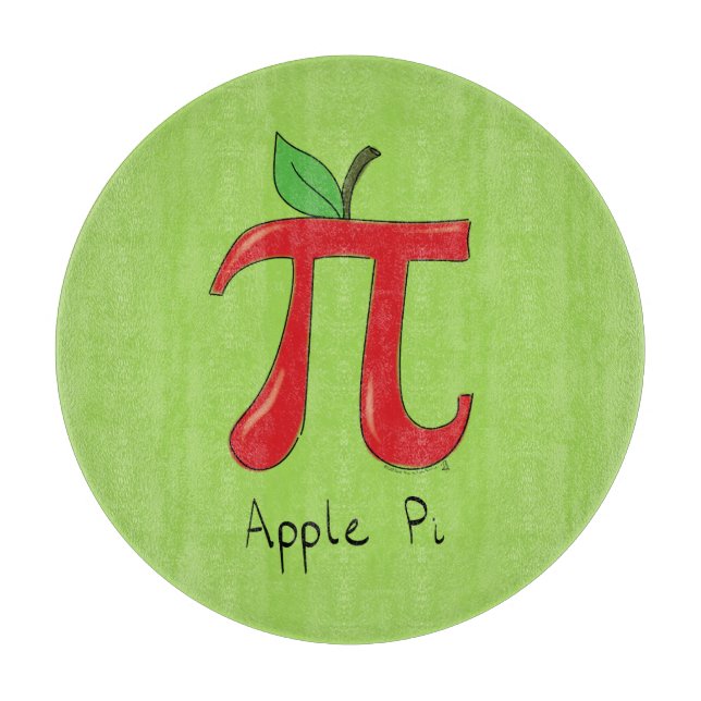 Apple Pi Cute Math Pi Day Paj (Framsidan)
