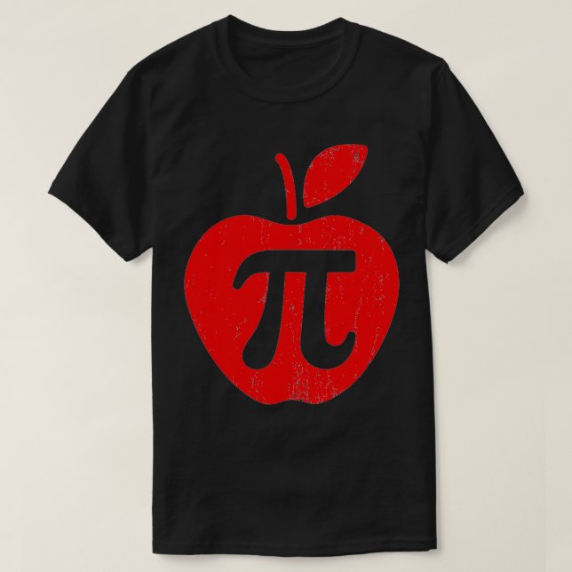 Apple Pi Day Funny Math Nerd Paj Lärare 314 T Shirt (Design framsida)