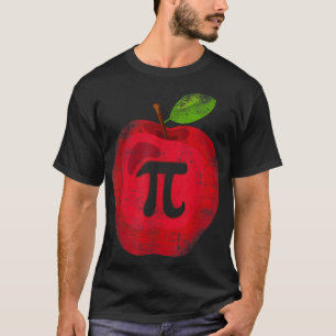 Apple Pi Day Math Älskare Lärare Student 3.14 Appl T Shirt