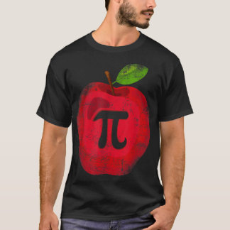 Apple Pi Day Math Älskare Lärare Student 3.14 Appl T Shirt