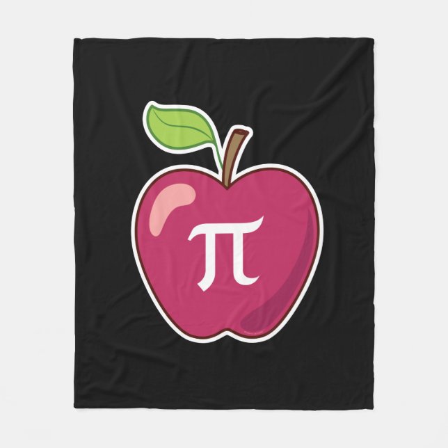 Apple Pi Fleecefilt (Framsidan)