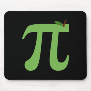 Apple Pi Funny Math Pi Day Paj-skämt för Math Kärl Musmatta