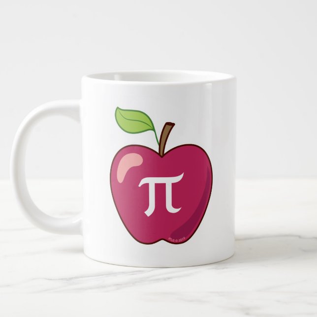 Apple Pi Jumbo Mugg (Vänster)