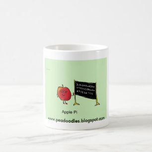 äpple pi kaffemugg