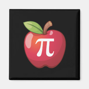 Apple Pi - Math Älskare Math Teacher Pi Day Magnet