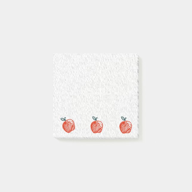 Apple Pi numrerar Posta-Honom noterar Post-it Block (Framsida)