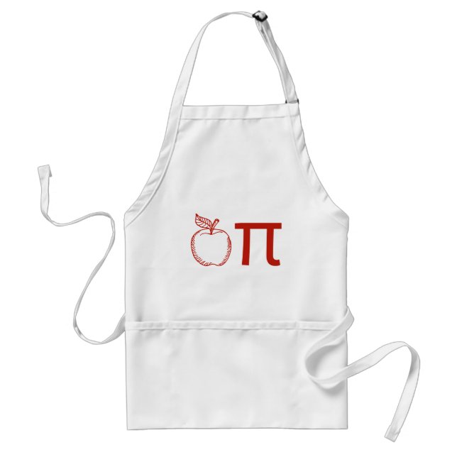 Äpple "Pi" Paj Apron Förkläde (Framsidan)