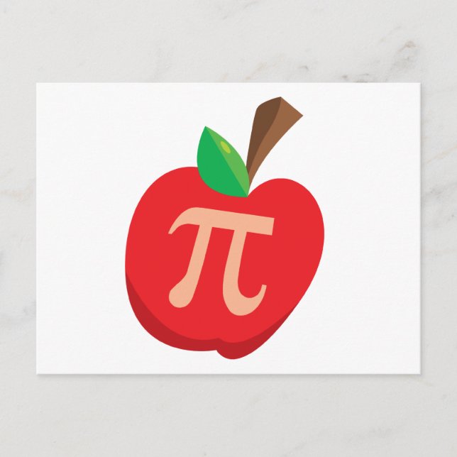 Apple Pi Vykort (Framsida)