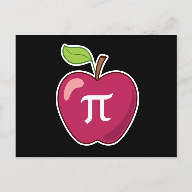 Apple Pi Vykort (Framsida)
