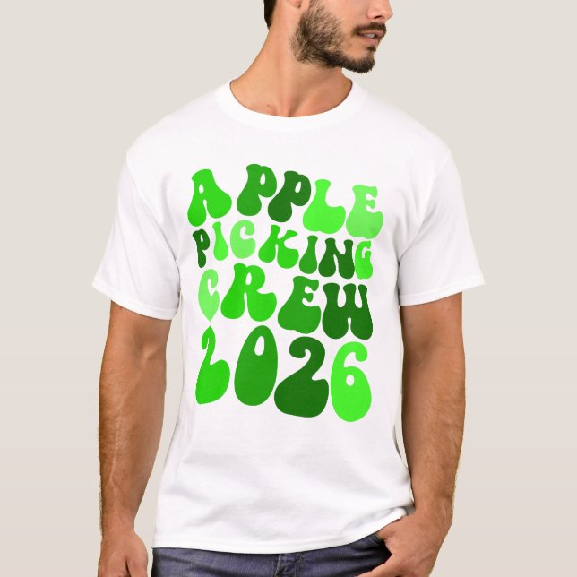 Apple Picking Crew 2026 Orchard Apple Picking Crew T Shirt (Framsida)