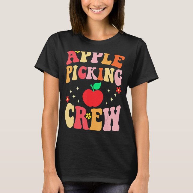 Apple Picking Crew Apple Picking Outfit Apple Harv T Shirt (Framsida)
