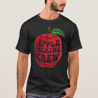 Apple Picking Crew Kids Manar Women Fall Apple Orc T Shirt
