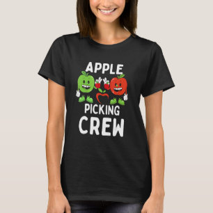 Apple Picking Crew Season Cute Fall Orchard Matchi T Shirt