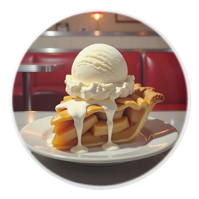 Apple Pie and Vanilla Ice Cream at Diner Knopp (Framsidan)