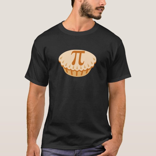 Apple Pie Pi Day Math Symbol for Teachers Students T Shirt (Framsida)