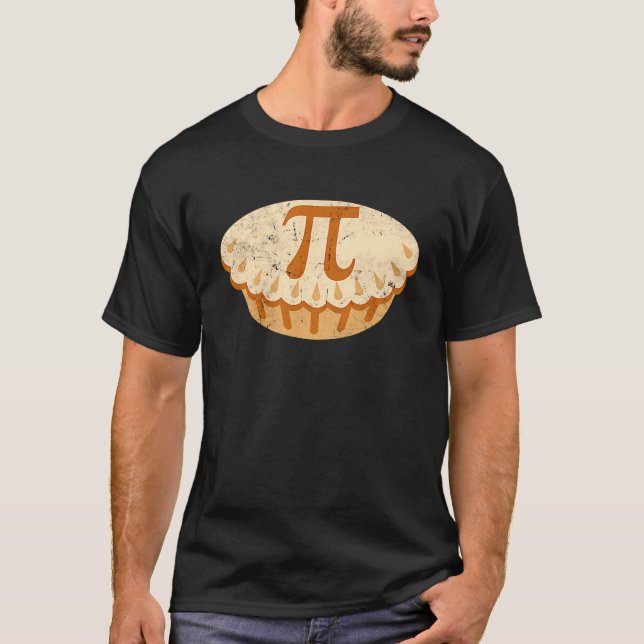 Apple Pie Pi Day Math Symbol Teachers Students T Shirt (Framsida)