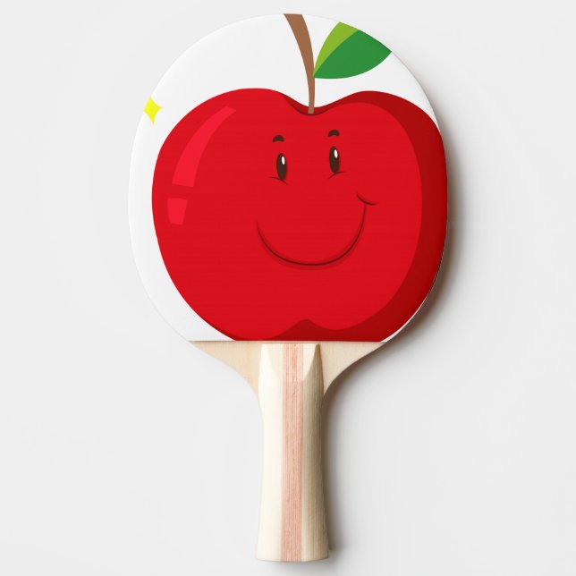 Äpple Pingisracket (Framsidan)
